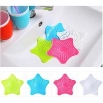 4pcs salle de bain douche couler sur filtre filtre tête d'étoile
