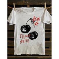 Women''S Punk Rock Band Cherry Bomb & Stars Print T-Shirt - 100% Cotton Oversized White Tee with Iconic Song Lyric, Casual Loose Fit Sleeve Round S juoda