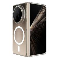 For Honor Magic V5 5G Clear Phone Case Compatible with MagSafe TPU + Acrylic Back Cover