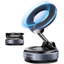 Nano Gel Suction Cup Car Mount, Magnetic Phone Holder for Your Car/Gym/Shower, 360 Rotating Foldable Car Phone Mount Compatible with iPhone 17 16 P