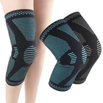 Oem Gel Elastic Sports Protector Knee Brace Patella Guard Volleyball Kneepads Leg Knee Support Sleeve M juoda