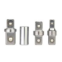 Wrench Socket Adapter 1/4 to 3/8 or 1/2 Inch Double Head Square Drive Converter Set for Construction and Maintenance 1