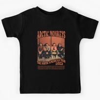 Arctic Monkeys 90S Vintage Rock Pop Music Band 19  Kids T-Shirt 170
