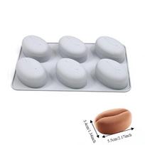 Silicone Mousse Cake Mold 6/12 Cavities Baking Mold Easy To Clean Ice Cube Mold  Pastry Chef Style A
