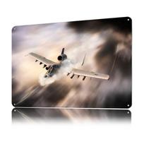The Legendary A Thunderbolt II Metal Poster Customized Wall Art Retro Vintage Tinplate Signs for Bedroom Decoration Gaming 20x30cm（7.8x11.8inch）