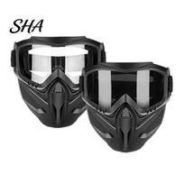 Easy Clean Gardening Mask 2Pcs Full Face Shield Goggles, Anti Fog Dust Proof for Lawn Mowing Cycling, Adjustable Safety Goggles with Ventilation E