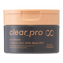 Softymo KOSE Clear Pro Cleansing Balm CICA Pore Blackhead Care Black 90g