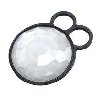 77mm Handheld Kaleidoscope Glass Filter Variable Kaleidoscope Glass Prism Camera Filter for SLR white