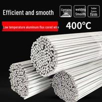 Low Temp Copper-Aluminum Flux-Cored Welding Wire for Blowtorch and HVAC Systems. 1.6mm Diameter, 3m Length
