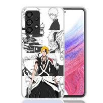 Ichigo Kenpachi Bleach Anime telefono dėklas Samsung Galaxy A17 A16 A15 A14 A13 A57 A56 A55 A54 A53 A37 A36 A35 A34 A33 A26 A25 A Samsung A36