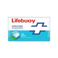 LIFEBUOY Ice Bath Soap Combo Pack of 5, 125g each, for Rapid Heat Relief, with Menthol and Cool Sense Actives, Refreshing Fragrance, Designed for