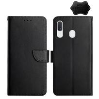 For Samsung Galaxy A20 / A30 Leather Fingerprint-proof Horizontal Flip Phone Case juoda