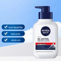 NIVEA Men's Acne & Oil Control Facial Cleanser