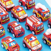 10Pcs Mini Construction Engineering Vehicle Excavator Pull Back Car Toys for Kids Birthday Party Favors Pinata Filler Treat Bag