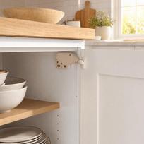 Easy Install Cabinet Door Latch Soft Close Touch Catch Lock Mini Push To Open Latch  Cabinet Doors