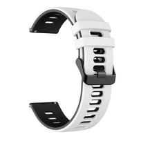 22 mm dirželiai, skirti Xiaomi Watch S3/S2/S1 Aukštos kokybės silikoninis laikrodžio dirželis, skirtas Suunto Race S apyrankei, dviejų spalvų apyrankė 22mm