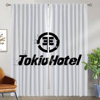 Tokio el Tulle for Bedroom Blackout Curtains 2 Pieces Modern Living Room Curtains Partition Window Curtain Kitchen Elegant W50xH70cmx2pcs-CL