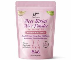 IT Pure Beauty Herbal Turmeric Wax Powder with For Women and Men (Bikini Wax Powder)