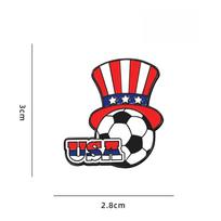 Football Series Enamel Pins Flag & Letter Alloy Badges for Clothing Bags Backpacks Decorative Fan Gifts Accessories CZ3703-1