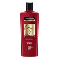TRESemme Keratin Smooth Šampūnas 340 ml|| Su keratinu ir argano aliejumi tiesesniems|| Žvilgesiems plaukams - Maitina sausus plaukus & Kontroliuoja šiaušimąsi|| Vyrams & W red