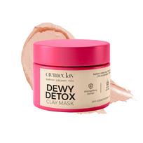 Cremeclay Dewy Detox Non-Drying Clay Mask | Dry & Sensitive Skin 50g | Purifies, Hydrates & Brightens | Has Kaolin & Rose Clay, Licorice, Aloe and