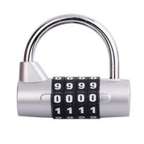 Weatherproof Security Padlock Outdoor Gym Safety Code Lock Heavy Duty 4 Dial Digit Combination Lock sidabras