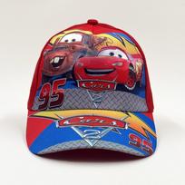 Vaikų animacinių filmukų automobiliukų rašto beisbolo kepurė Vasarinė apsaugos nuo saulės kepurė su trumpu snapeliu Naudoti patalpose ir lauke Style2