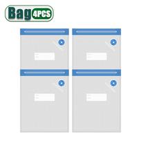 Professional Vacuum Sealer Bags Set with Hand Pump Multiple Sizes for Long Term Food Storage Freezer Organization and Meat