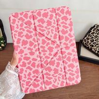 Leopard print Tablet Case For iPad Pro 11 12.9 13 M2 M4 M3 M5 9.7 10.2 10.5 5/6/7/8/9/10.2th 10.5th 10.9th 12.9th Gen 11th A16 Air 7 2 3 4 5 6 Cover iPad Pro (M4) 13inch 2024 rožinė