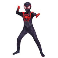 Spider-Man: Across the Spider-Verse 2 Kids Costume - Miles & Gwen Jumpsuit Cosplay Bodysuit 170