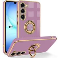 Ring Case - BOOLING - for Samsung Galaxy A17 4G/5G - Shockproof Anti-Scratch Ultra Slim Purple violetinė