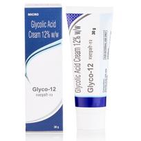 Glyco 12 glikolio rūgšties 12% kremas nuo pigmentacijos, tamsių dėmių, spuogų randų ir netolygios odos spalvos | Dermatologų rekomenduojamas odos atnaujinimui, skaistumui