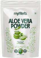MYHERB 100% gryni natūralūs ekologiški alavijo milteliai (Aaloe Barbadensis) || 227 g/0,5 svaro || Natūralus odos drėkiklis || Ekologiškas || Veidui, slidinėjimui