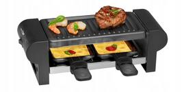 Elektrinė raclette grilis Clatronic RG 3592, juodas, 350 W