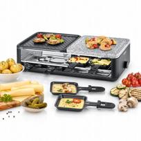 Elektrinė kepsninė SEVERIN RG 2366, 1300W, juoda, raclette, su akmens paviršiumi