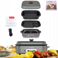Elektrinė kepsninė KUVINGS MultiGrill Ceramic Plus, grafito spalvos