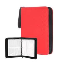 uxcell Trading Card Holds 400 Top Loader Lightweight PU Collection Card Album Fits x Hard for Sports Cards 4-Pocket Binder, Cards, Compatible, Cover,