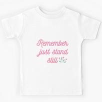 Noah (stand still) lyric image Kids T-Shirt 140