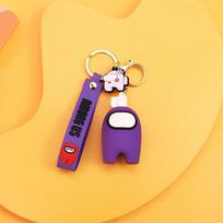 Among Us Keychain Fun Silicone Cartoon Gift For Graduation And Housewarming StyleG