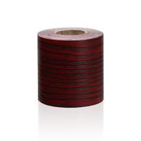 PVC lipni grindjuostė Vandeniui atsparūs sienų apdailos lipdukai Juosmens linija Tapetų pagrindas Medis 5cm x 5m tamsiai ruda spalva