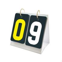 Tabletop Score Flipper Multi Sports Scoreboard 2 Digit Small Multipurpose Flip Number Board