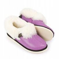 Moterų šiltos aukščiausios kokybės odinės šlepetės IreShoes BNG2234/37-120 - 37, 37