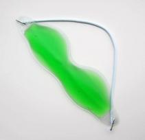 Ice Pack Eye Mask, Cold Pack Ice Pack, Postoperative Eye Ice Pack 1ml žalia