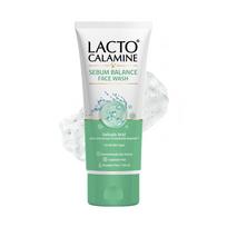 Lacto Calamine Sebum Balance Face Wash| 2% Salicylic Acid, Oat Extract & Goldrella Peptide| Helps reduce acne & soothe irritation| 100 ml