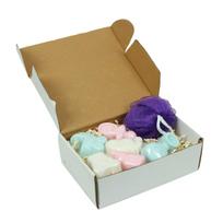 ARTH by Crazy Sutra Baby Shower Gift Set | Handmade Baby Shower Theme Soap with Body Wash & Natural Loofah Brush | Gentle Goat Milk Skin Care Gift