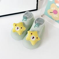 Baby Cartoon Animal Non-slip Walker Socks Shoes for Spring & Autumn - Soft Sole Indoor Footwear