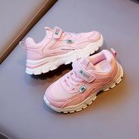 2026 Kids' Summer Sports Shoes: Soft Sole, Korean Style, Unisex for Running and Play Box of 48 pairs (Size 26-31) rožinė