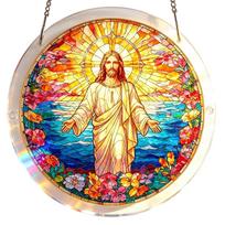 Acrylic Puzzle Suncatcher, Sun Catchers Puzzle, DIY SunCatchers Puzzles Window Hanging, Home & Garden Decor, 7.4 In One Size