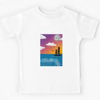 Smoke on the Horizon Kids T-Shirt 130