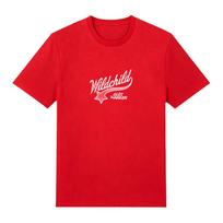 Wildchild T-shirts Alex Warren Fashion Casual Printed T Shirt Women Summer Cotton Short Sleeve Men O Neck Tops Tees Streetwear XS raudona